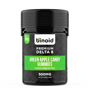 Photo of Delta 8 THC Gummies - Green Apple Candy