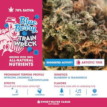 Photo of Blueberry Trainwreck