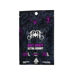 Photo of Holy Grape | Indica - Ultra Pure Gummies - 100mg THC