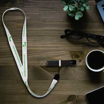 Photo of Custom Vape Lanyard with Silicone Ring