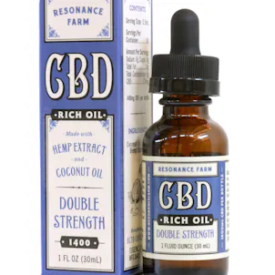 Photo of CBD Rich Oil Double Strength (1 fl. oz.) 1400mg