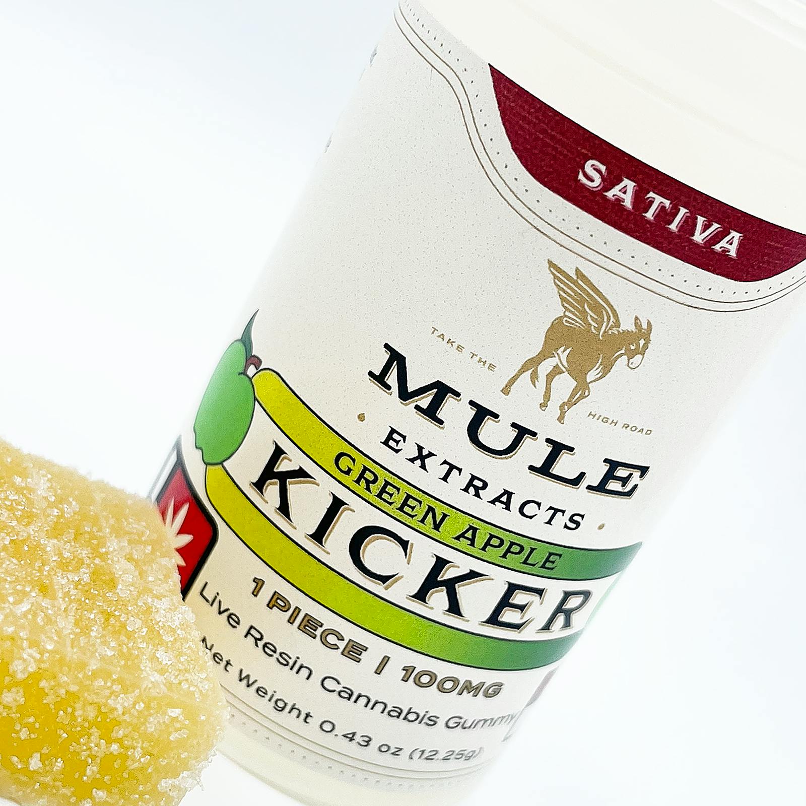 Mule Extracts 100mg Green Apple Kicker Sativa Leafly