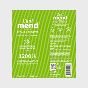 Photo of Cani-Mend Broad Spectrum CBD Cream 1200