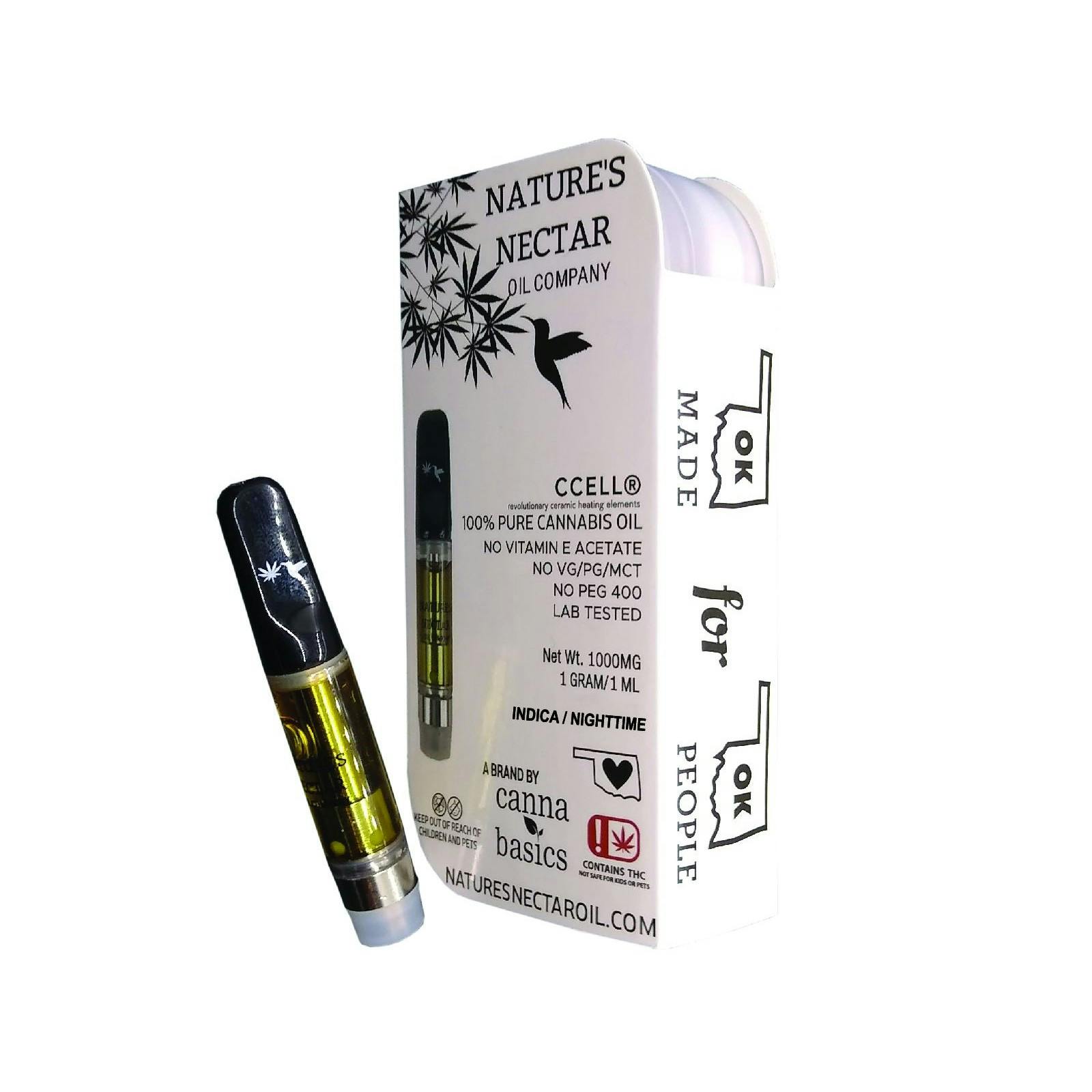 CANNA BASICS NATURE'S NECTAR Oil Cartridge INDICA NIGHTTIME Leafly
