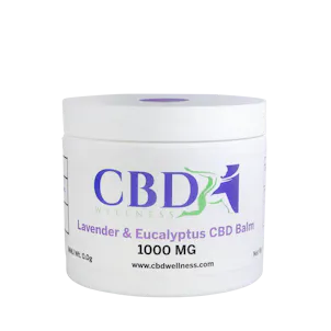 Photo of CBD Wellness 4oz 1000mg Lavender & Eucalptus Balm