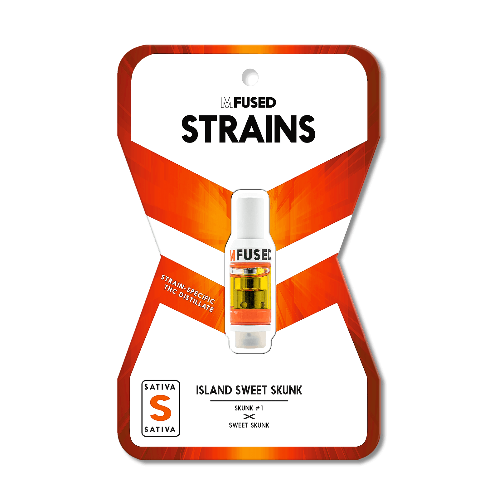 MFUSED: Island Sweet Skunk - Strain Specific Distillate Tank | Leafly