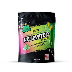 Photo of Wicked Watermelon Sour Gummiez 100mg 10-pack