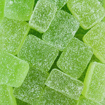 Photo of June’s Sour Mango Lime Fruit Jellies : 100mg THC 10 Pack