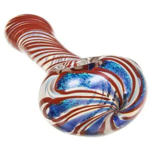Photo of "Patriot Swirl" Hand Pipe