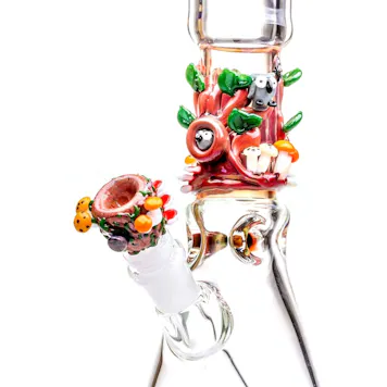 Photo of Empire Glassworks 14” Hootie’s Forest Beaker Bong