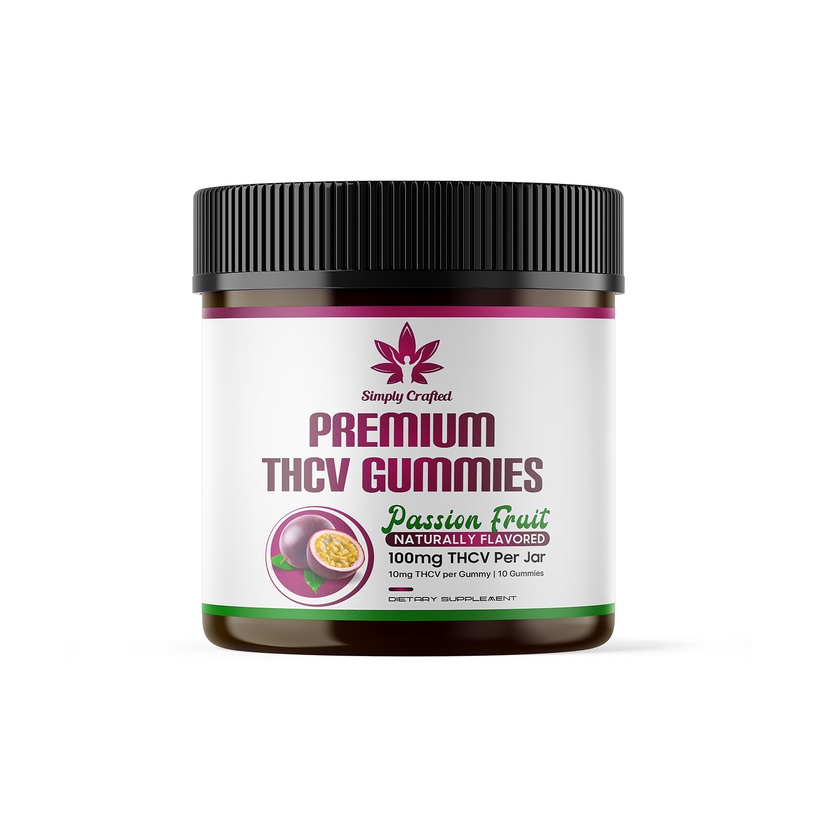 Simply Crafted | Save 25% With Code LEAFLY: THCV Passion Fruit Gummies ...