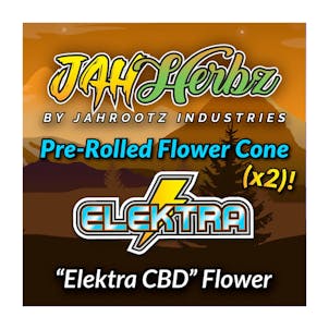 Photo of Jah Herbz: PreRoll Cone – Elektra CBD (2 pack)