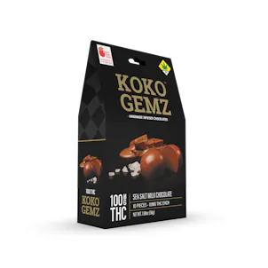 Photo of Sea Salt Milk Chocolate 100mg 10-pack