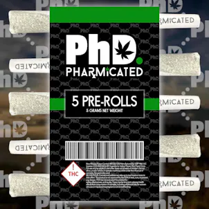 Photo of PhD 5-1g Pre-Roll Box - Peach Delight (I)