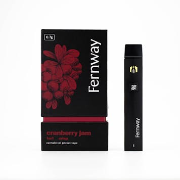 Product image for Fernway - Cranberry Jam 0.7g Traveler Vape (H)