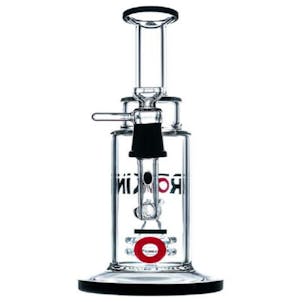 Photo of "Bun'ei" Double Disk Perc Bong