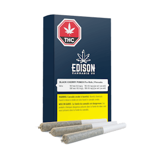 Photo of Black Cherry Punch 3 Pack Pre-roll