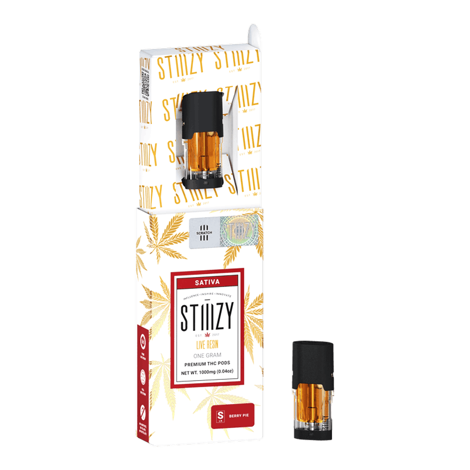 STIIIZY BERRY PIE LIVE RESIN POD 1G Leafly