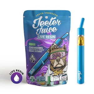 Photo of Chemdawg Jeeter Juice Disposable Live Resin Straw 500mg