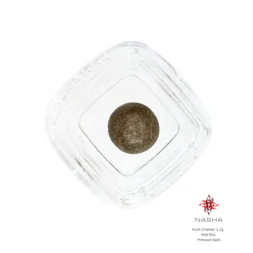 Photo of Kush Crasher 1.2g Red Pressed Hash (Full Cup Farmstead)