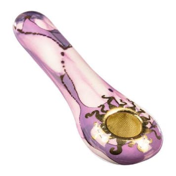 Photo of "Golden Sun" Spoon Pipe