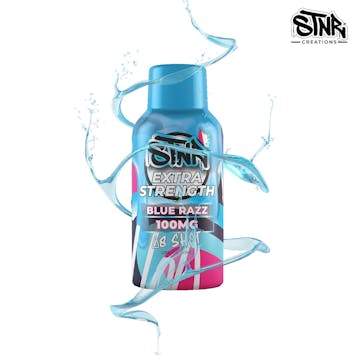 Photo of 100mg Delta8 THC Shot - Blue Razz