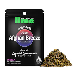 Photo of Indica (3.5g Infused Flower) | Exotic Ready-To-Roll - Afghan Breeze