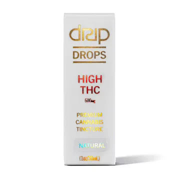 Photo of DRIP DROPS High THC Vanilla 600mg