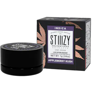 Photo of APPLEBERRY KUSH - LIVE ROSIN BADDER 1G