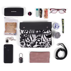 Photo of Funky Tale - Smell Proof Crossbody Bag W/Lock