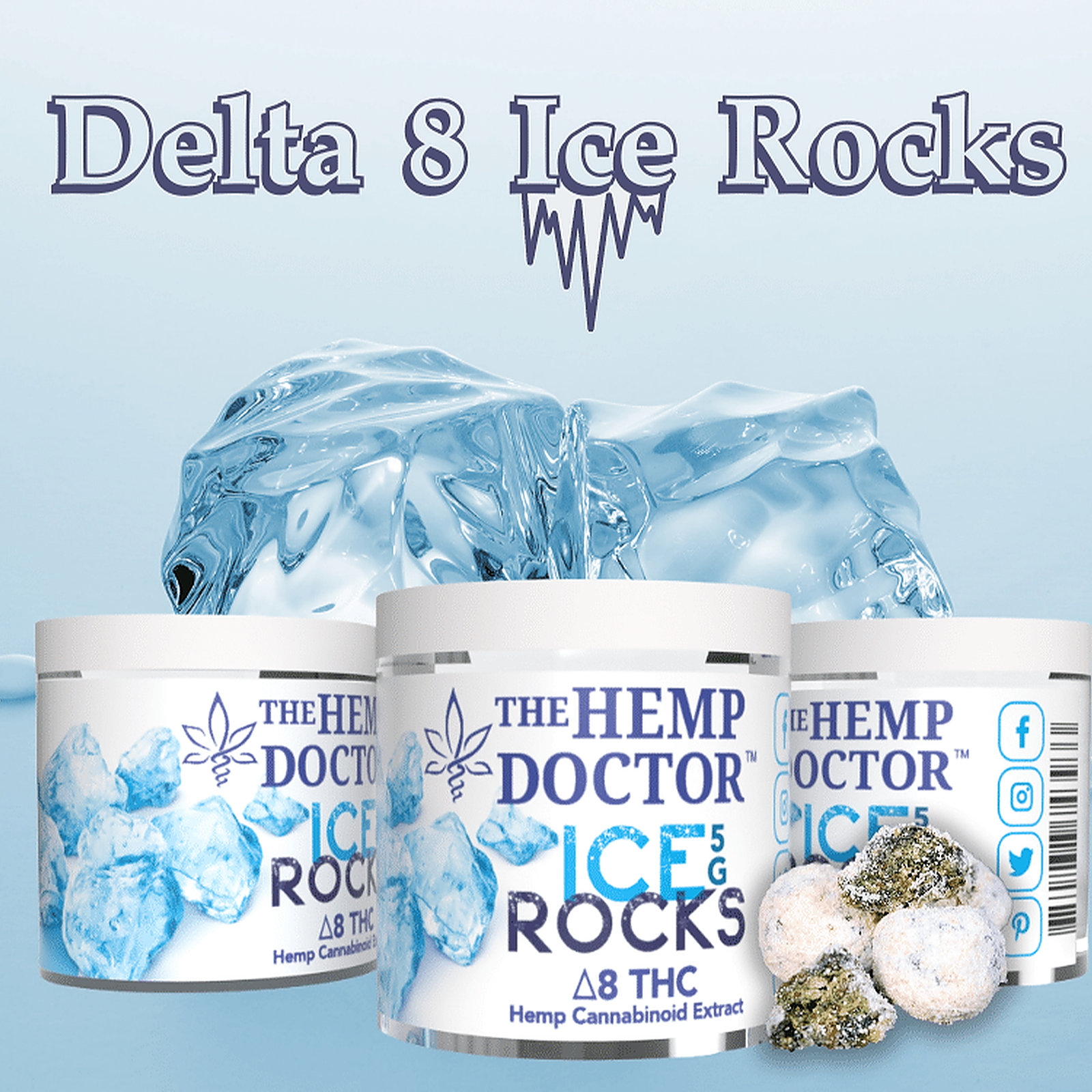 The Hemp Doctor: Delta-8 THC Ice Rocks | Leafly