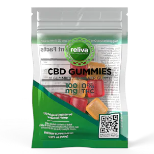Photo of 100mg Reliva CBD Gummies