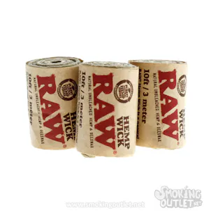 Photo of RAW Hemp Wick (1 pack/3 Packs )