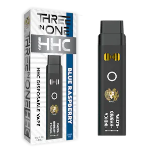 Photo of R.A Royal HHC Three in One Disposable: Blue Raspberry (3000MG)