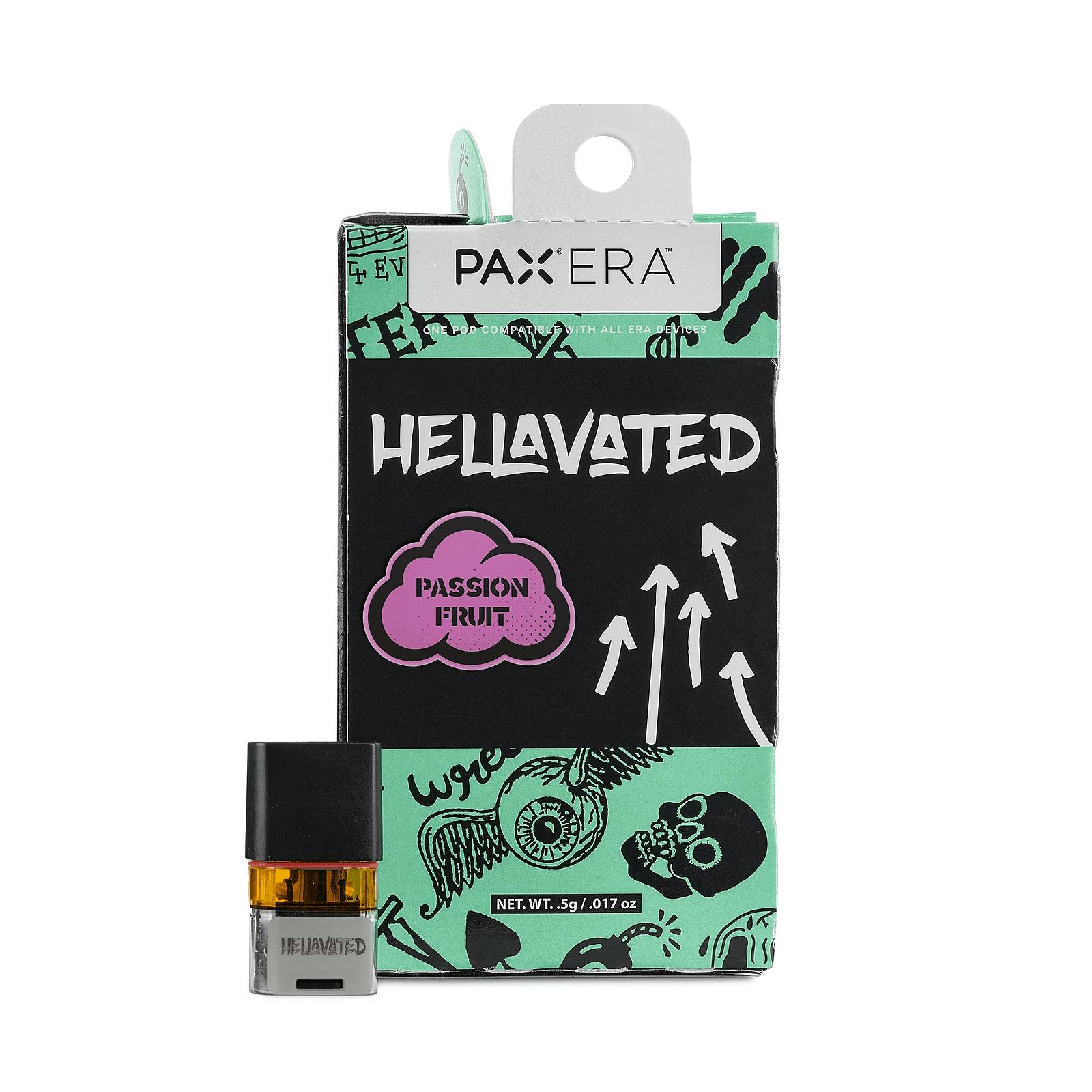 Hellavated Passion Fruit Profilez PAX Pod .5g Leafly