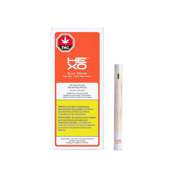 HEXO: Blue Dream Vape Pen | Leafly
