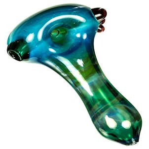Photo of "Cloudy Green" Spoon Pipe