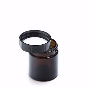 Photo of X-Small Amber Screw-Top Jar