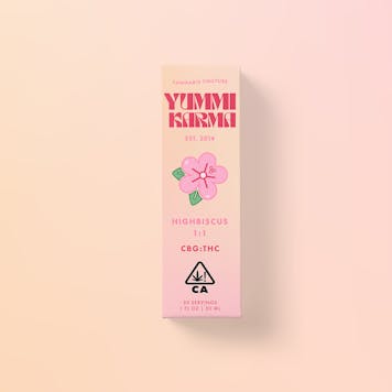Photo of Yummi Karma Tincture - Highbiscus 1:1 CBG THC