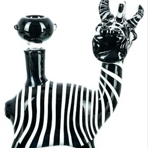 Photo of 6" Zak the Zebra" Bong