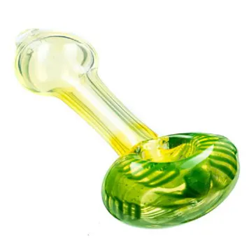 Photo of 4 " Raked Face Fumed Spoon Pipe