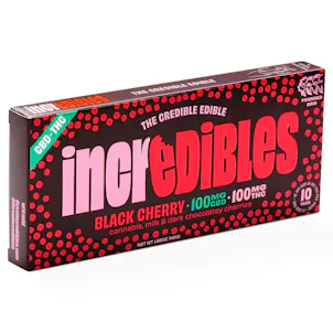 Photo of incredibles - Black Cherry + CBD 1:1 -Chocolate - 200mg