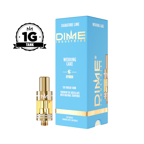 Dime Industries: Wedding Cake 1G Tank | Leafly