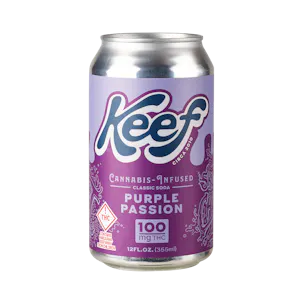 Photo of Keef Classic Soda - Purple Passion 100mg