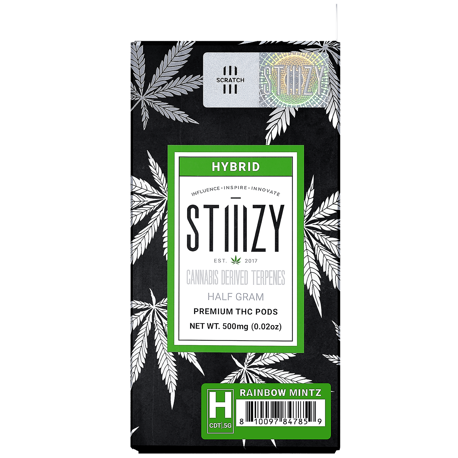 STIIIZY: RAINBOW MINTZ - CANNABIS DERIVED TERPENES .5G | Leafly