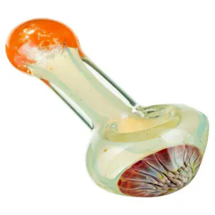 Photo of 3.5" Fumed Mushroom Milli Spoon Pipe