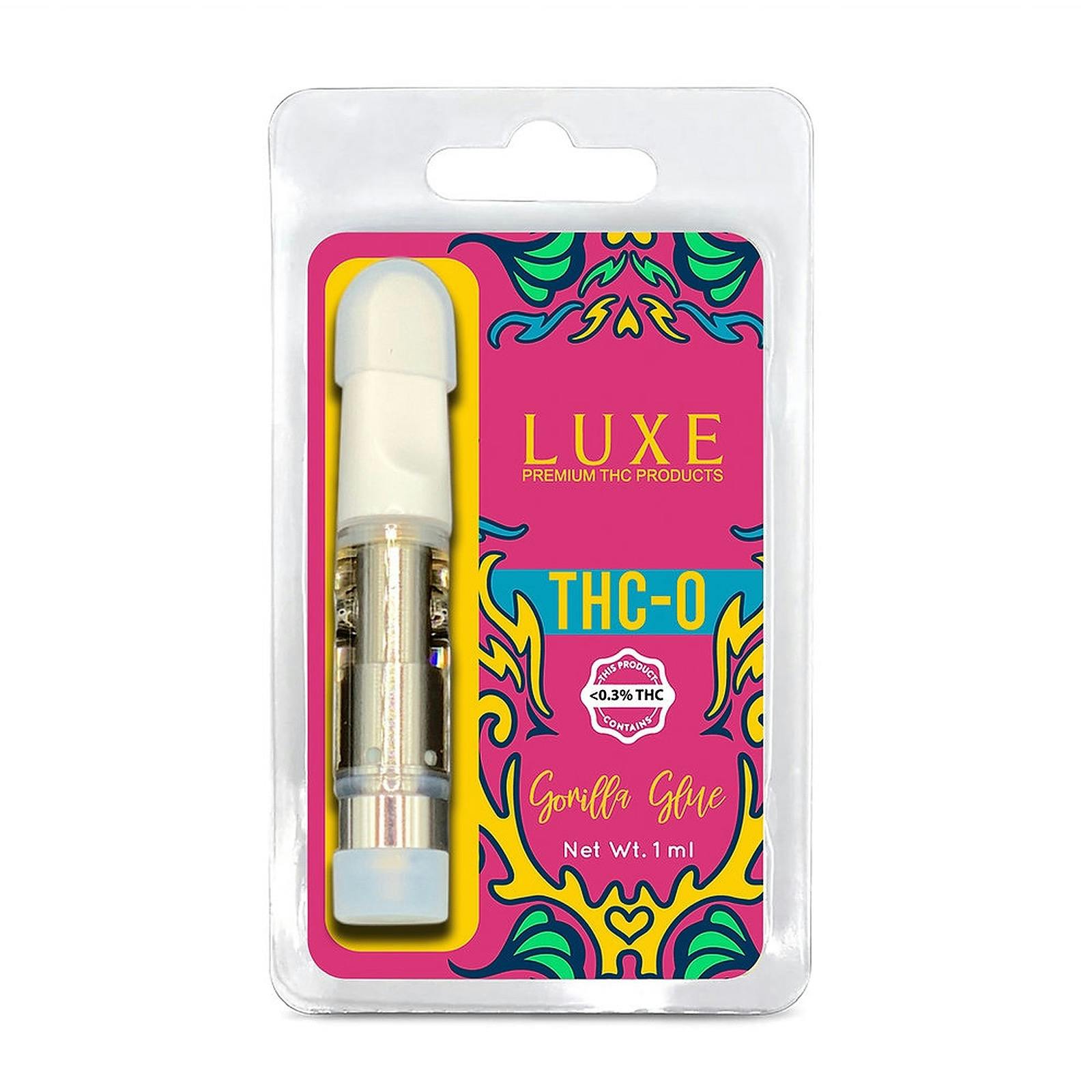 Luxe THC 25 OFF with code LEAFLY THCO Vape Cart Gorilla Glue