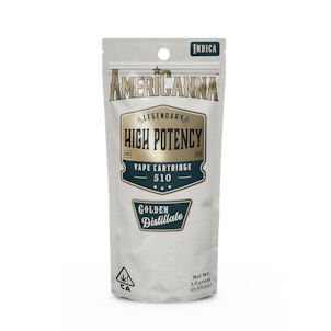 Photo of Kritical Kush High Potency Distillate Vape Cart