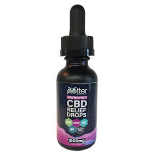 Photo of Potter Targeted Effects CBD Relief Drops | Full Spectrum | 1000mg