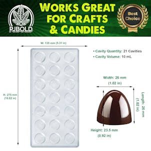 Photo of Leaf Silicone Mold, 2mL, 150 Cavity, Half Sheet, Blue